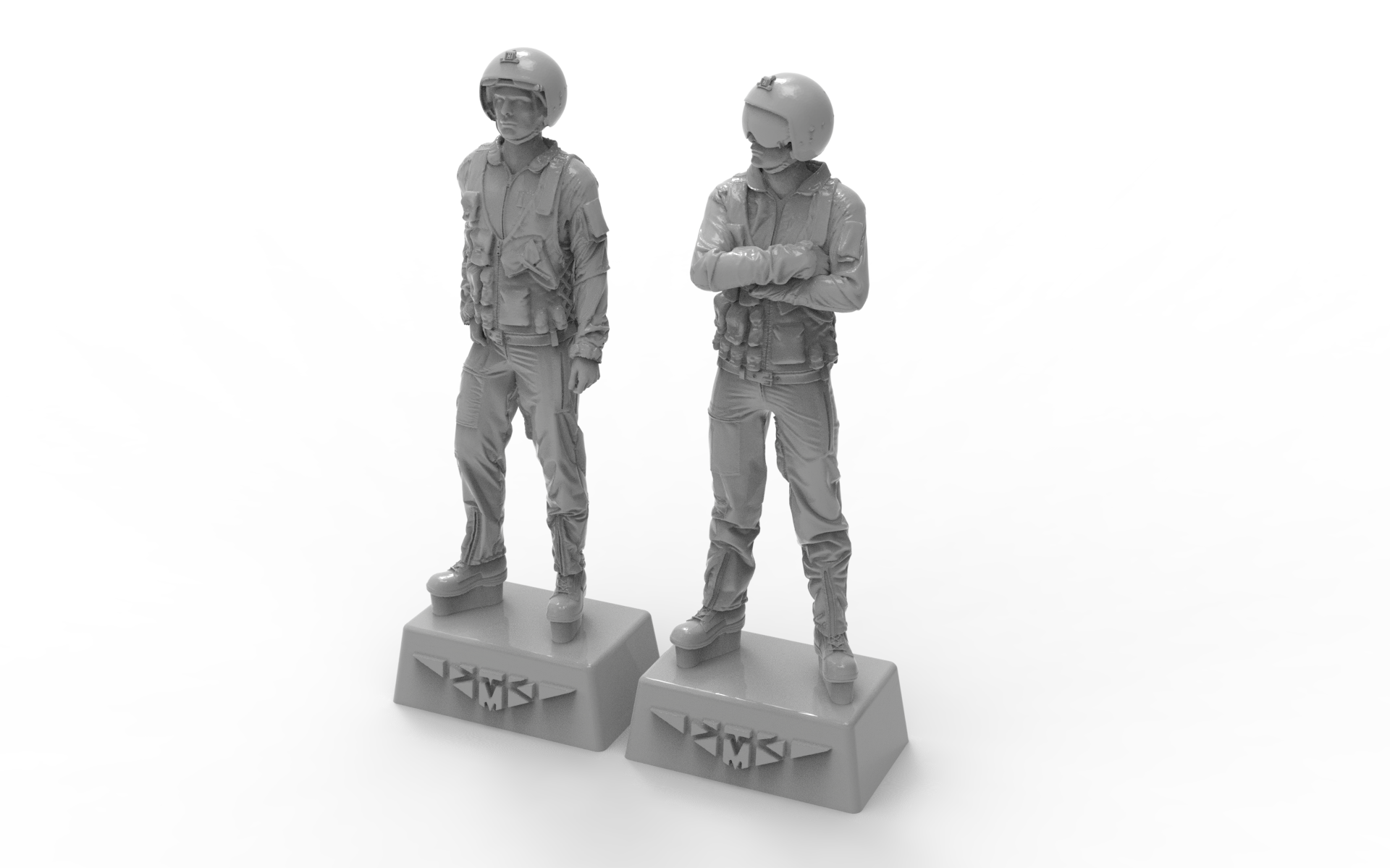 48524-2-1TMP Пилоты ВКС РФ набор №7-2 (2шт) Temp Models