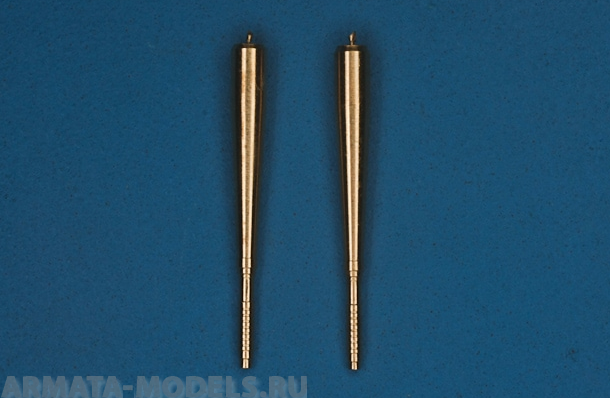 72AB04RB Точеный ствол 20mm Hispano cannons for Supermarine Spitfire Mk.Vb