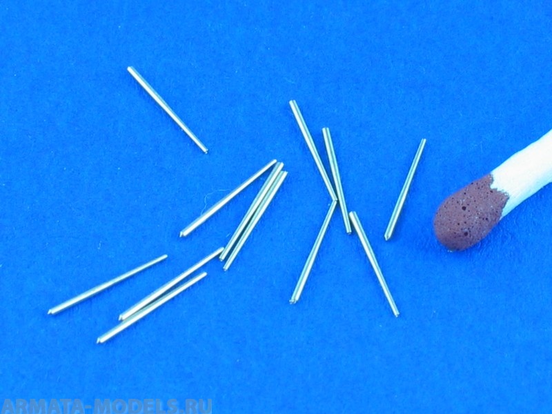 ABR-1:700-L-07  Дополнения для  Set of 12 pcs 127 mm barrels for ships Yamato, Musashi для  1/700