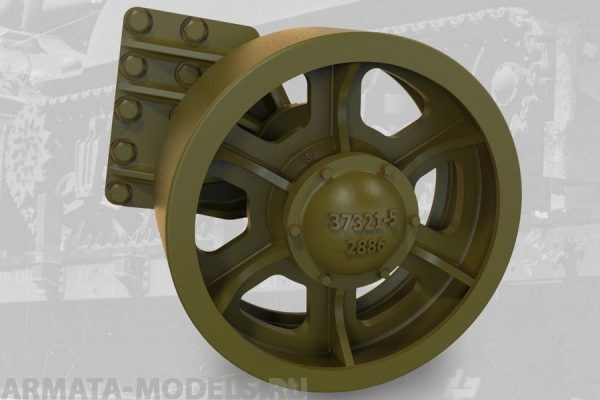 35035FURY US tank M4 Sherman VVSS Open Spoke Idier Wheels (D37916)