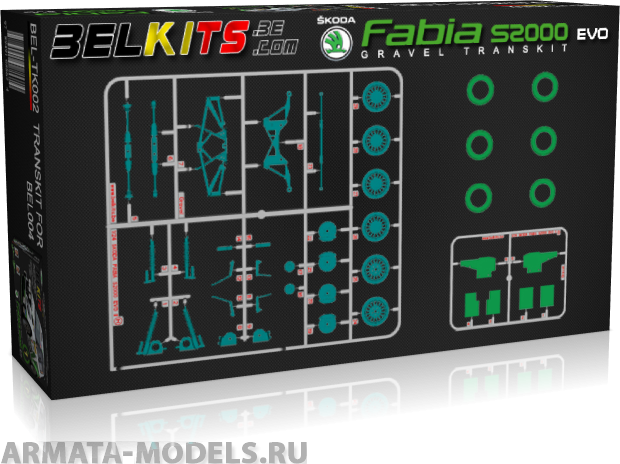 BELTK002 Набор дополнений для  TRANSKIT SKODA FABIA S2000 EVO Belkits