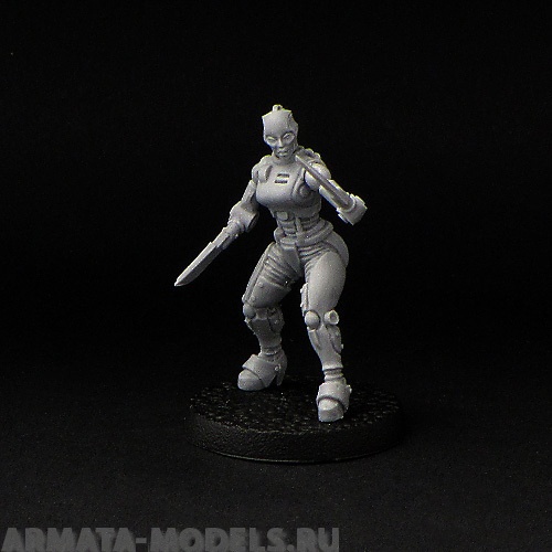 BV-lam Игровая миниатюра  lamia (female melee robot) Ламия (женский робот ближнего боя ) BROTHER VINNI's