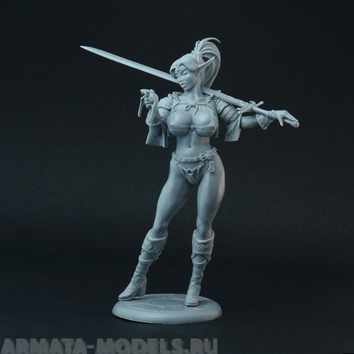 90-2 female elf mercenary BROTHER VINNI's