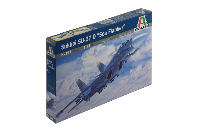 0197ИТ Самолет Sukhoi SU-27D "Sea Flanker" Italeri