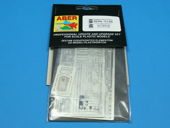 ABR-35-131  Дополнения для  German 3Ton Half-Track Sd.Kfz. 11-Late для AFV Club 1/35