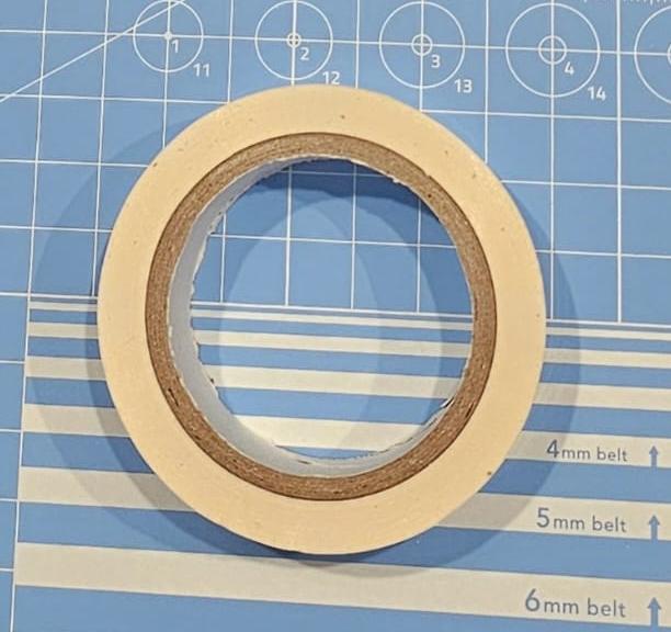 63266J Маскировочная лента гибкая, ПВХ 24 мм х 10 м