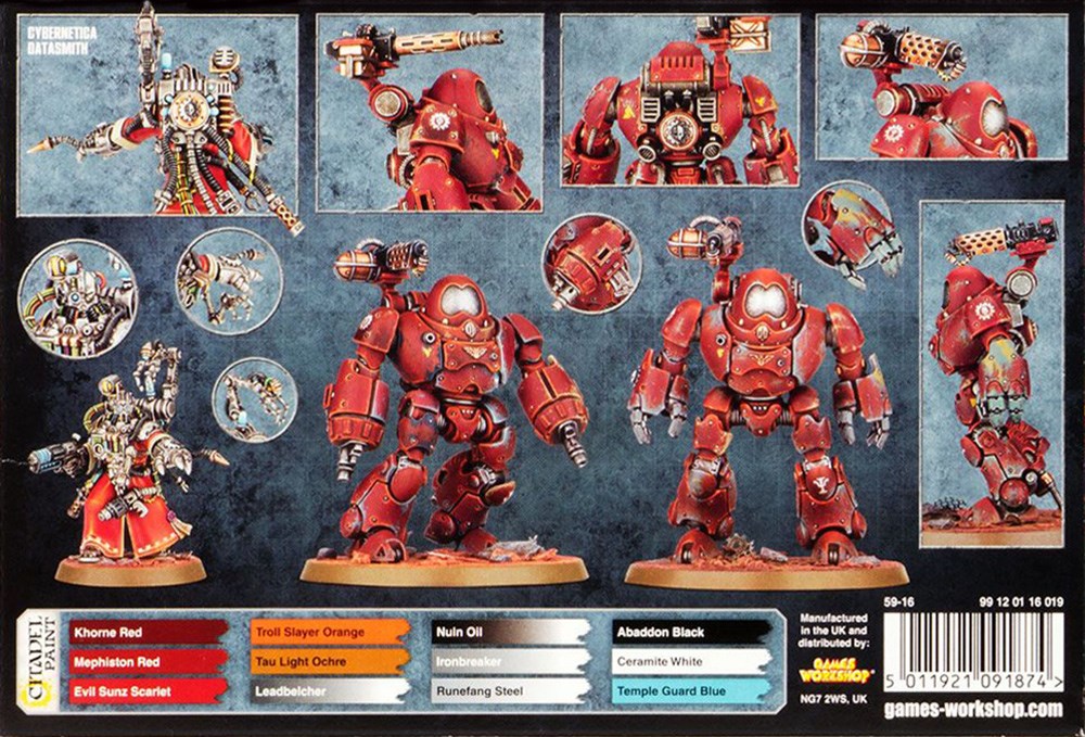 59-16GW Набор Адептус Меканикус. Роботы-Кастеланы (Adeptus Mechanicus Kastelan Robots)