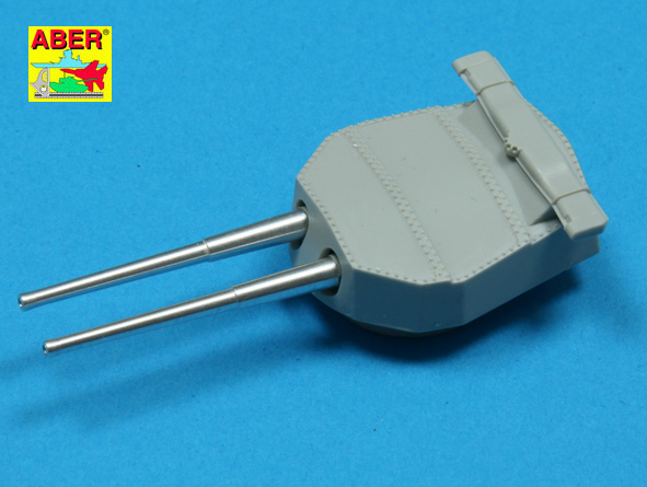 ABR-1:350-L-30  Дополнения для  Set of 8 pcs 381mm (15in) L42 Mk.I long barrels for Hood, Repulse, Queen Elisabeth, Vanguard для  1/350