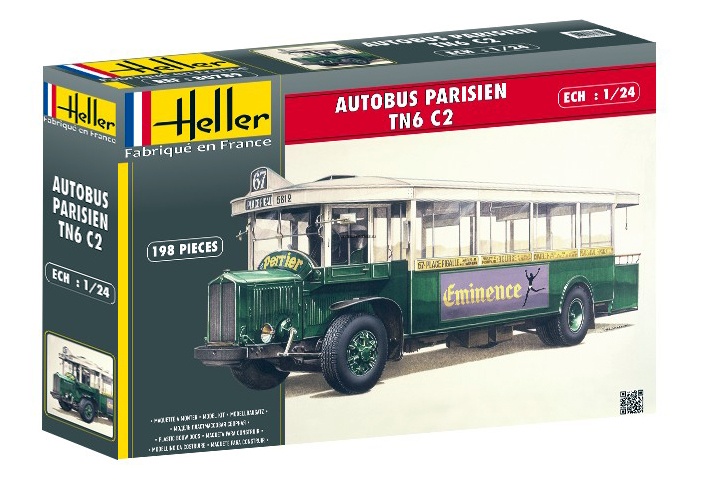 80789HL Автомобиль  AUTOBUS PARISIEN TN6 C2 (1:24)