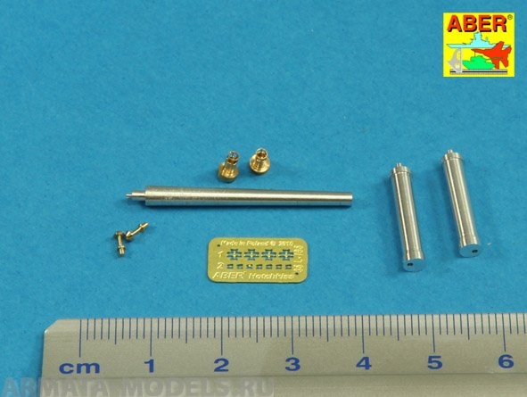 ABR-35-L-198  Дополнения для  Armament for British Vickers Medium Tank MK I OQF 3 pdr Vickers x1 pcs. 0.303 Vickers x2pcs. для Hobby-Boss 1/35