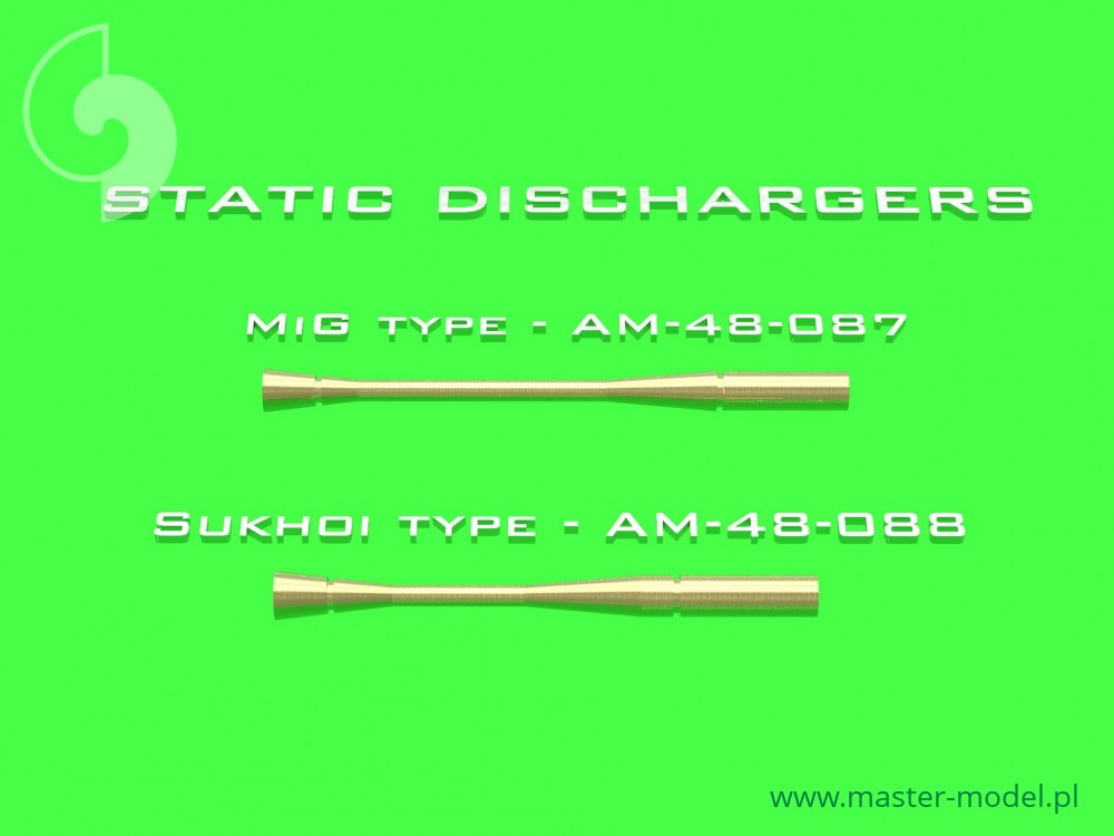 AM-48-088 Стекатели статического электричества для самолета Су-22, 14шт