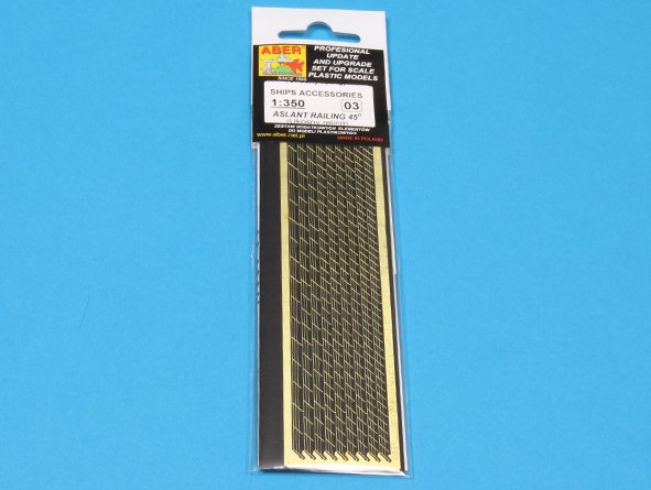 ABR-1:350-–-03  Дополнения для  Aslant railing 45° для  1/350