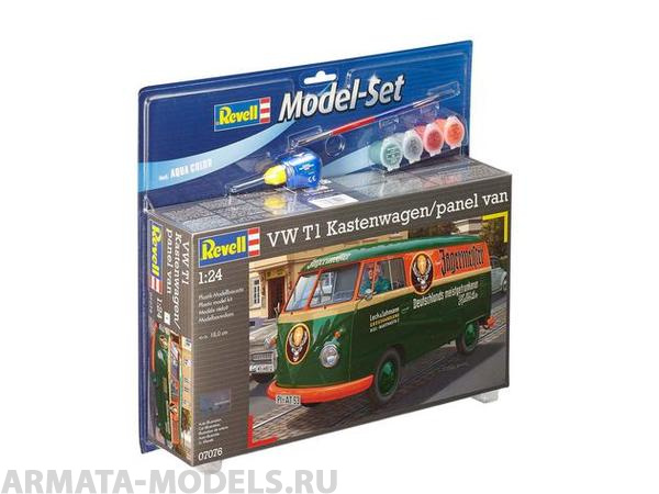 67076 Набор Минивэн Volkswagen VW T1 Kastenwagen Revell