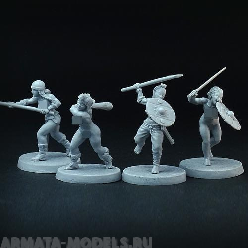 sa-15 female berserkers (4 models) BROTHER VINNI's