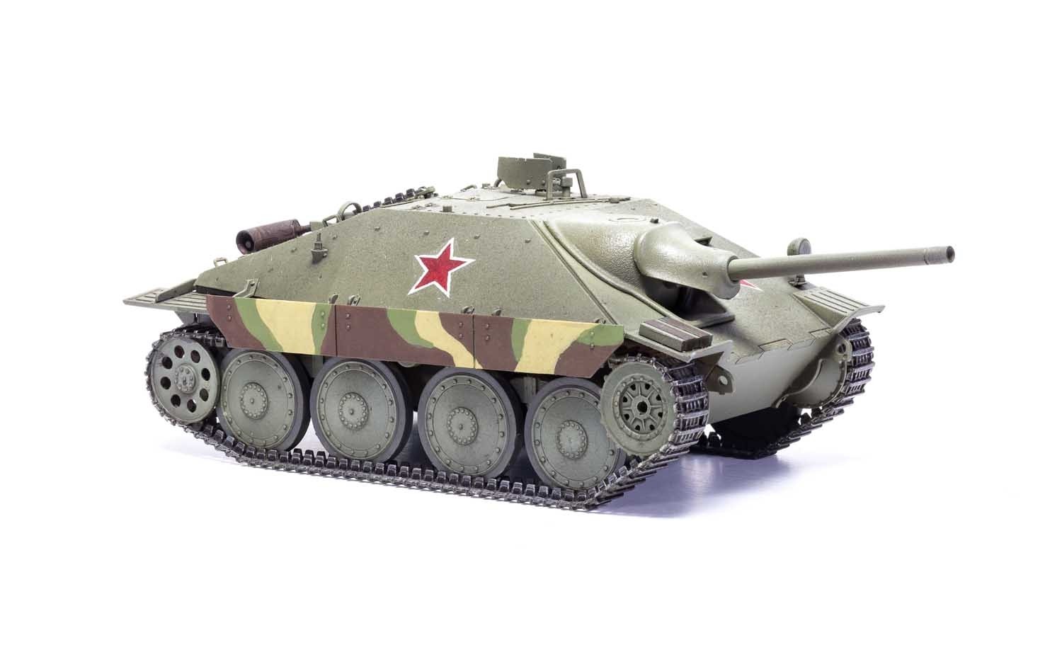 A1353 Сборная модель САУ  JagdPanzer 38 tonne Hetzer Late Version Airfix