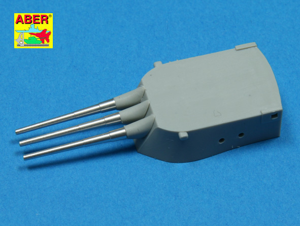 ABR-1:350-L-18  Дополнения для  Set of 9 pcs 203 mm barrels for USN ships : San Francisco, Tuscaloosa type для  1/350