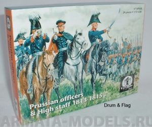 AP058 Prussian Officers & High Staff 1813-15 WATERLOO