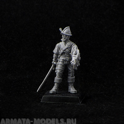 BV-pedro Игровая миниатюра  don Pedro, empire duellist дон Педро, Дуэлянт империи BROTHER VINNI's