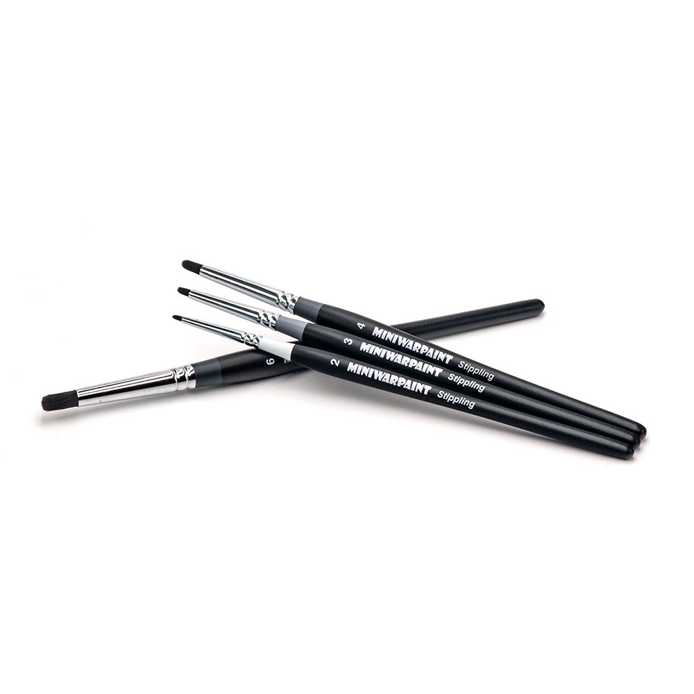 T-118 Кисть MiniWarPaint серии Stippling №3