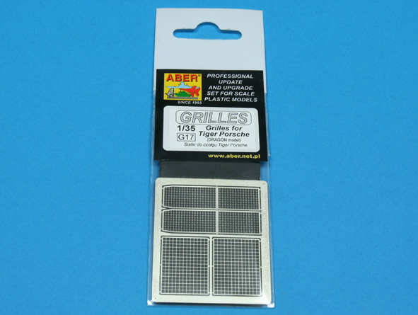 ABR-35-G17  Дополнения для  Grilles for Tiger Porshe для Dragon 1/35