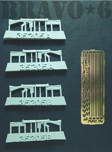 B6-35205 Миниатюра с фототравлением FN-FAL Bravo6