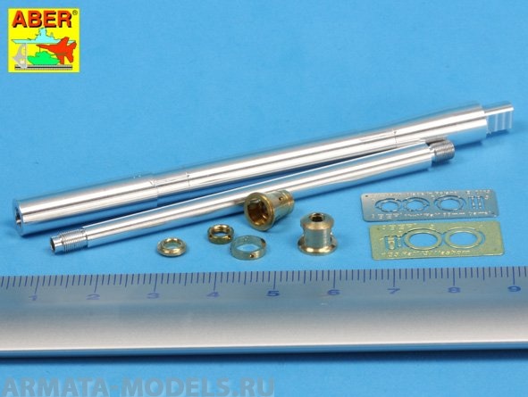 ABR-35-L-128  Дополнения для  Barrel for German A/T Self Propeled Gun “Nashorn” with 8,8cm Pak 43/1 L/71  для Dragon 1/35
