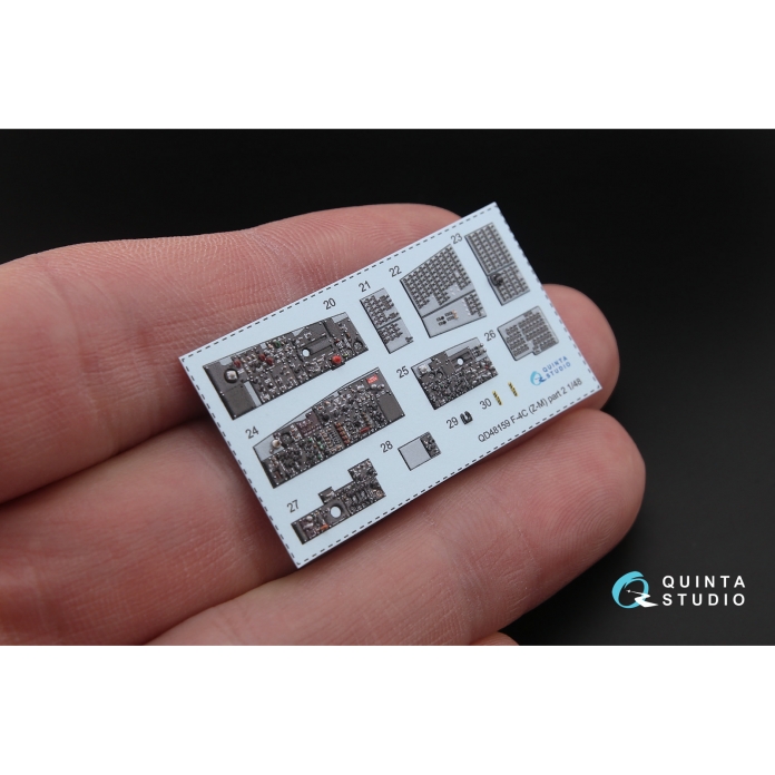 QD48159 3D Декаль интерьера кабины F-4С (для модели ZM SWS)