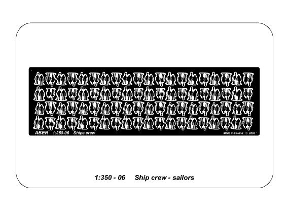 ABR-1:350-–-06  Дополнения для  Ships Crew для  1/350
