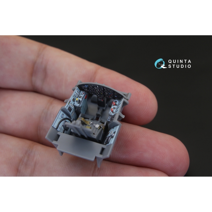 QD48160 3D Декаль интерьера кабины МиГ-15бис (для модели Tamiya)