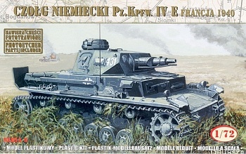 72863 Танк German Tank Pz.Kpfw. IV Ausf. E  'France 1940'