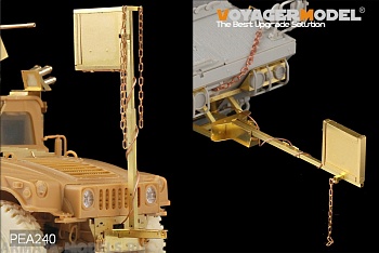 PEA240 Набор фототравления для 1/35 Modern USMC Rhino Anti IED Device (2 Sets) NEW