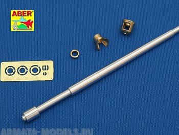 ABR-35-L-68  Дополнения для  Germ.75mm barrel for KwK40L/43 with early model muzzle brake for Pz.Kpfw.VI, Ausf.G  для Dragon 1/35