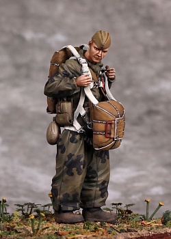 3105SOGA Ручной пулемётчик парашютист (второй номер)РККА. 1941 г.