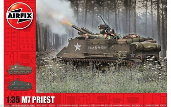 A1368 Сборная модель САУ М7 Priest