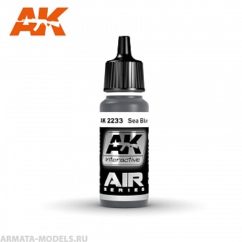 AK2233 Акриловая краска Sea Blue 17ml