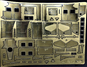 AM4840Ф Фототравление для Ми-24В/ВП. Внешние панели (Только для участников предзаказа Ми-24)