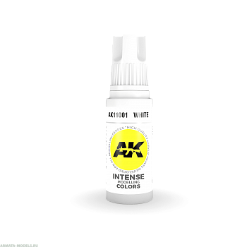 AK11001 Краска акриловая White 17ml
