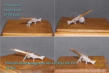MM3585 Maschinengewehr 08/15 (M.G. 08/15). Полный набор.