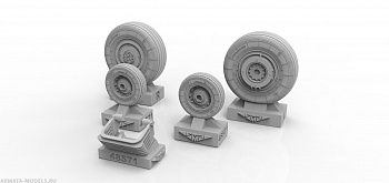 48571TMP Колеса шасси Су-57 