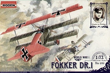 Rod010 Самолет FOKKER DRI