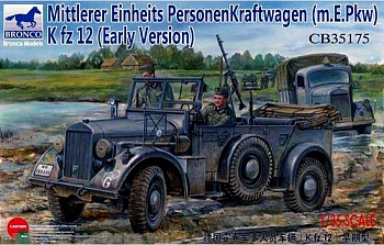 CB35175 Армейский автомобиль  Mittlerer Einheits Personenkraftwagen	 (Bronco Models) 1/35