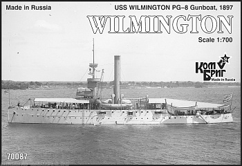 Корабль KB70087PE USS Wilmington PG-8 Gunboat, 1897