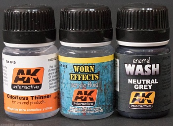 AK688 Набор для везеринга BASIC WEATHERING SET