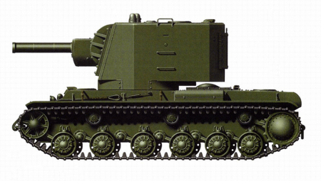 35022 Советский тяжелый танк прорыва КВ-2 ARK model
