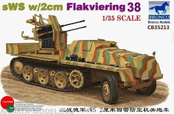 CB35213 Зенитная установка  sWS w/2cm Flakviering 38