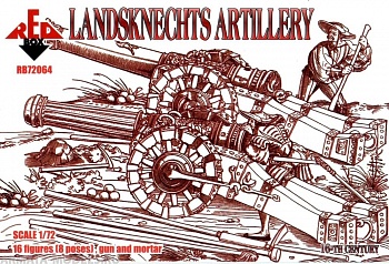 RB72064 Фигуры Landsknechts Artillery 16th century 