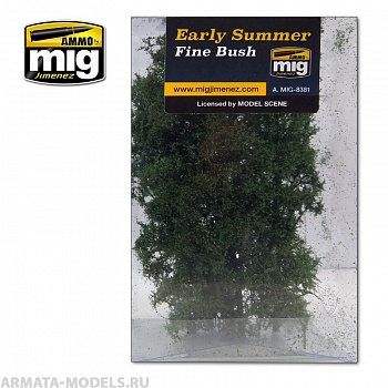 AMIG8381 Ammo Mig Имитация летней растительности FINE BUSH - EARLY SUMMER