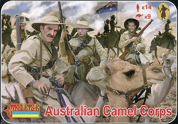 72166ST Фигуры Australian Camel Corps 1/72 Strelets, 1/72