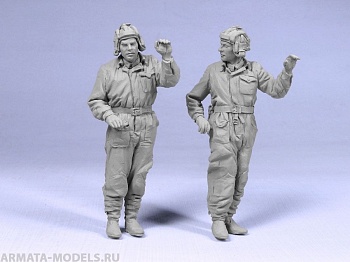 Т-35046 Советские танкисты II (лето 1941-42 гг) (2)