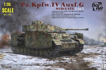 BT-001 1/35 PZ.KPFW.IV AUSF.G MID/LATE (2 IN 1)